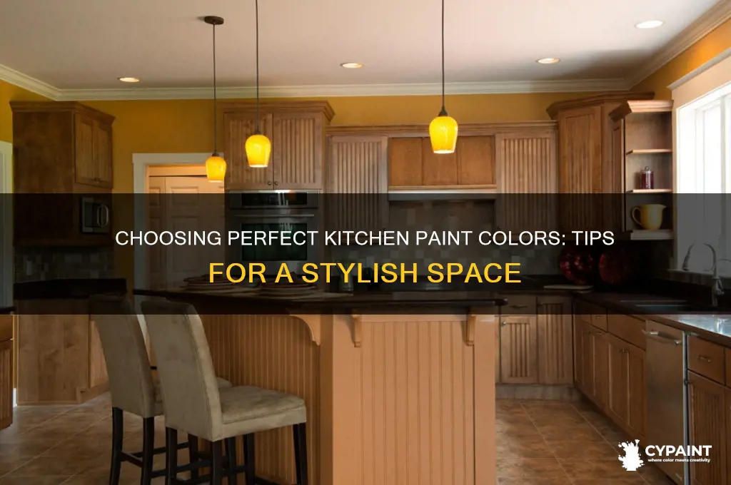 how to choose paint colours for your kitchen