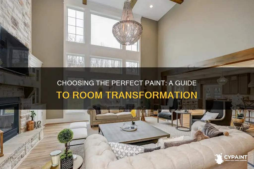 how to choose paint for a room