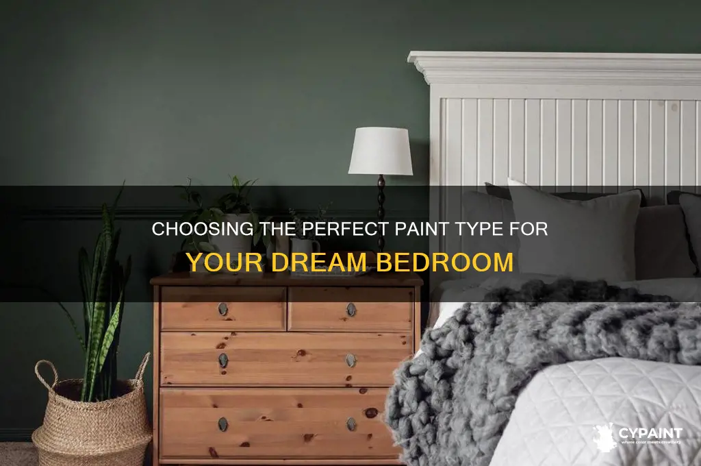 how to choose paint type for bedroom