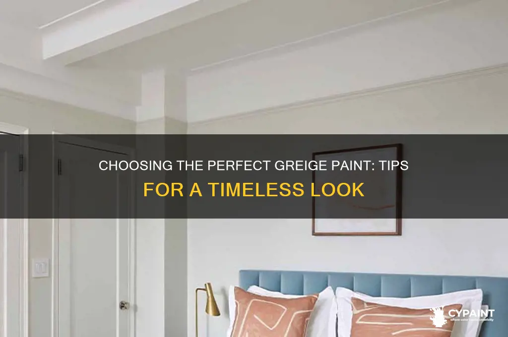 how to choose the perfect greige paint