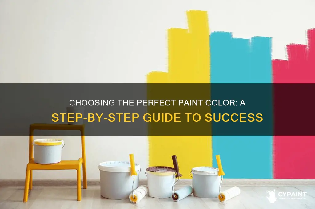 how to choose the right paint colour