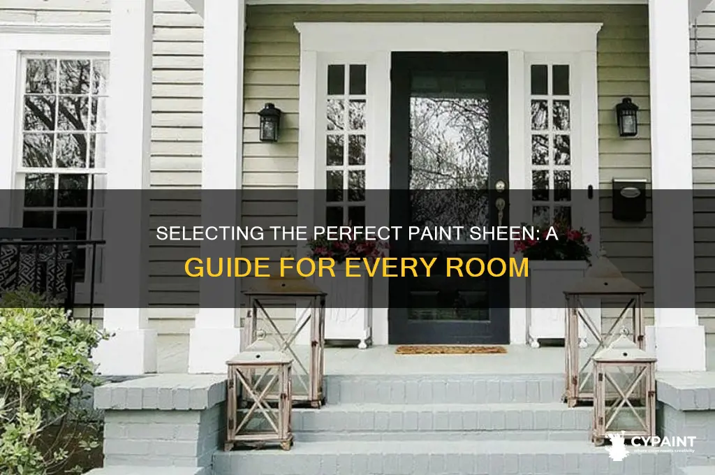 how to choose the right paint sheen for your room