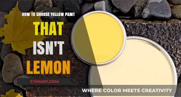 Choosing Yellow Paint: Avoiding Lemons