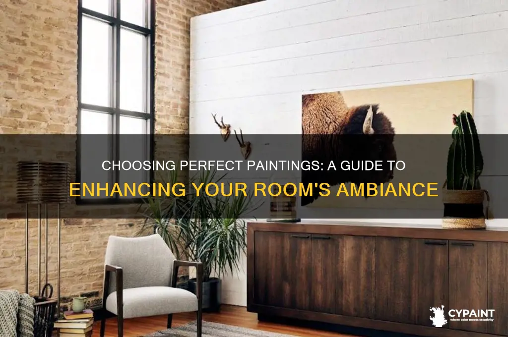 how to chose right paintings for room