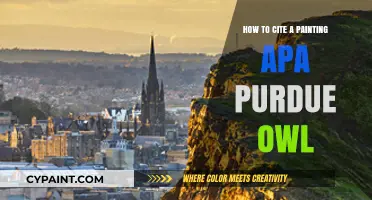 Citing Paintings in APA Style: A Purdue OWL Guide
