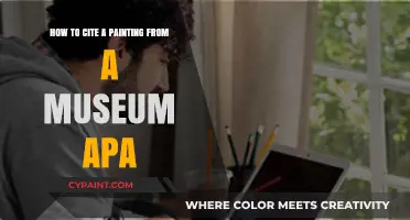 Citing Art: APA Style Guide for Museum Paintings