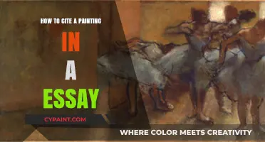 Mastering Art Citations: How to Properly Cite a Painting in Essays