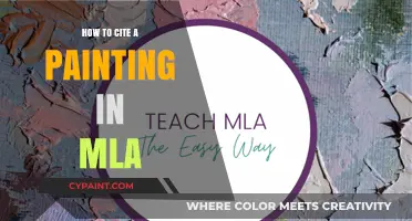Mastering MLA: How to Properly Cite a Painting in Your Work