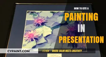 Mastering Art Citations: How to Properly Cite a Painting in Presentations