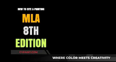 Citing a Painting in MLA 8th Edition: A Step-by-Step Guide
