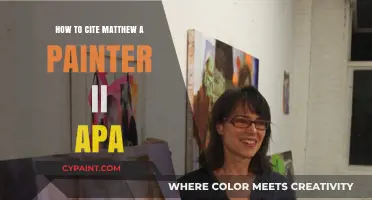 Citing Matthew A. Painter II in APA Style: A Comprehensive Guide