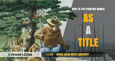 Mastering Art Citations: Properly Titling Paintings in Your Writing