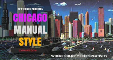 Mastering Chicago Style: Citing Paintings in Academic Writing