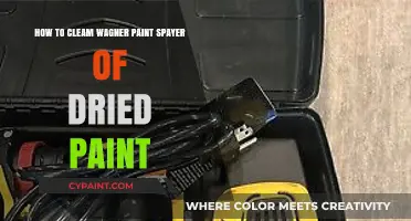 Cleaning Your Wagner Paint Sprayer of Dried Paint