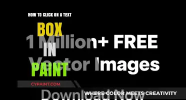 Clicking on Text Boxes in Paint: A Guide