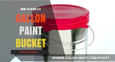 Securely Sealing a 5-Gallon Paint Bucket: A Step-by-Step Guide