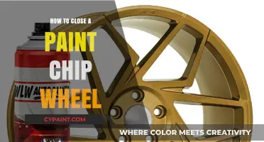 Mastering the Art of Closing a Paint Chip Wheel Effortlessly