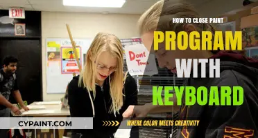 Quickly Exit Paint Program Using Keyboard Shortcuts: A Simple Guide