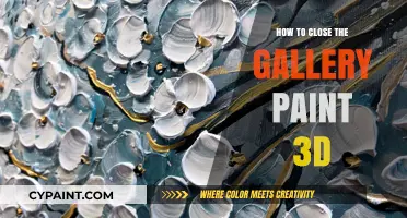 Quick Guide: Closing Gallery in Paint 3D Effortlessly