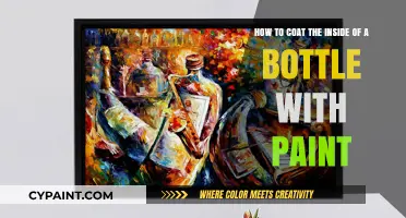 Easy DIY Guide: Coating Bottle Interiors with Paint for Creative Projects