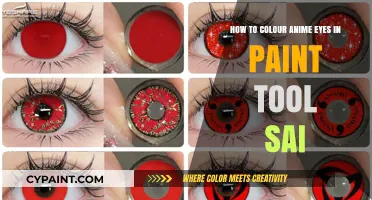 Paint Tool Sai: Anime Eyes Coloring Guide