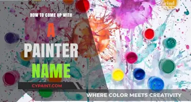 Creative Tips for Choosing the Perfect Painter Name for Your Art