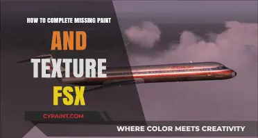 Mastering FSX: Techniques to Restore Missing Paint and Texture