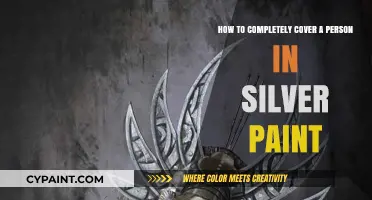Transforming a Human into Silver Art