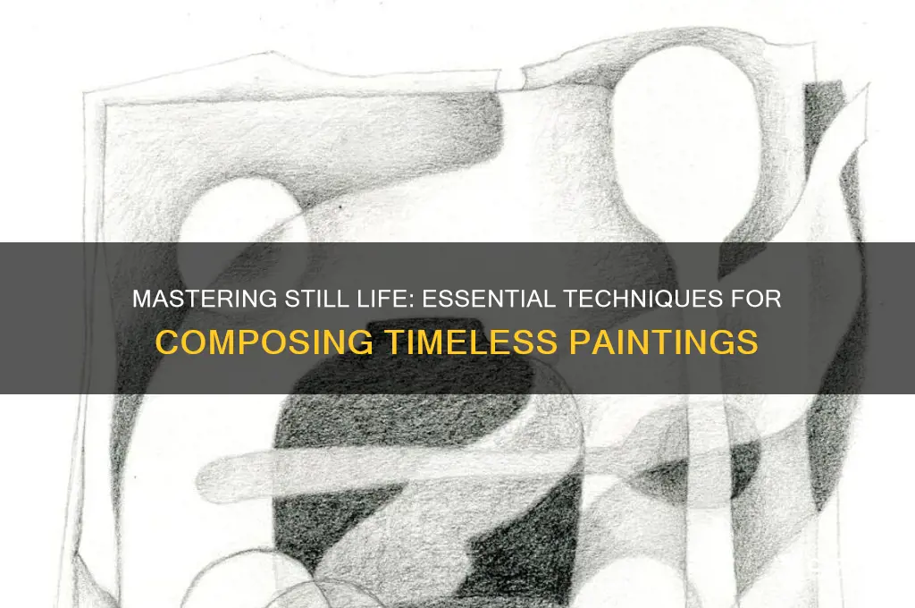 how to compose a still life painting