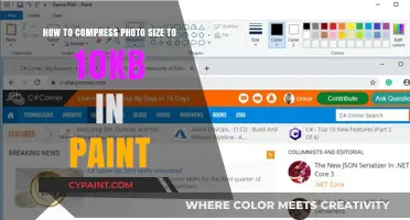 Quickly Compress Photos to 10KB in MS Paint