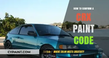 How to Accurately Confirm Your CRX Paint Code: A Step-by-Step Guide