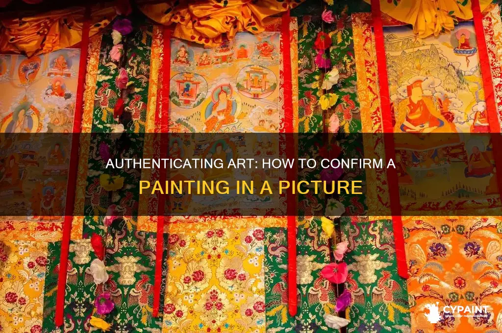 how to confirm painting in pic to painting
