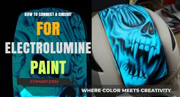 Connecting Circuits for Electroluminescent Paint: A Step-by-Step Guide