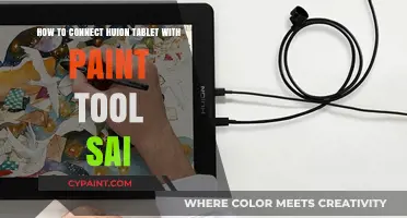 Connecting Huion Tablets with Paint Tool Sai