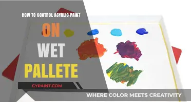 Mastering Acrylic Paint Control on a Wet Palette: Tips and Techniques