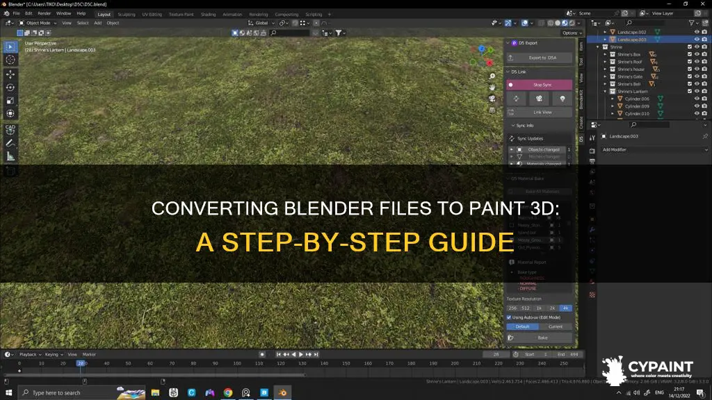 Converting Blender Files To Paint 3D: A Step-By-Step Guide | CyPaint