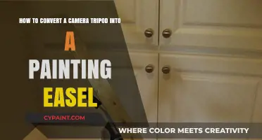 Transform Your Tripod: Creative DIY Easel Conversion for Artists
