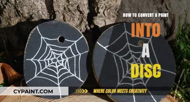 Transforming Paint into Discs: A Step-by-Step Creative Guide