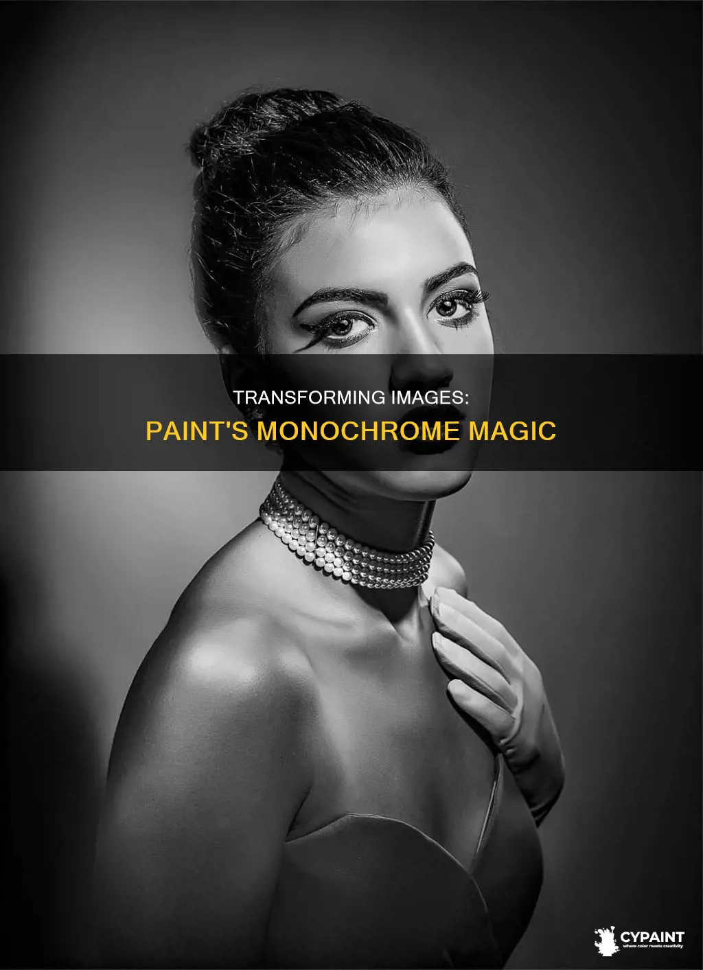 how to convert an image to monochrome in paint