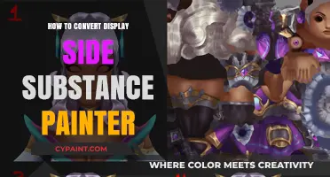 Mastering Substance Painter: Converting Display Side Textures Effortlessly