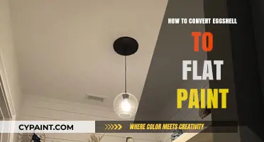 Transform Eggshell to Flat Paint: Easy DIY Conversion Guide