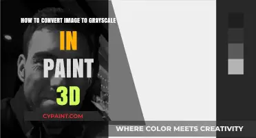 Transforming Images to Grayscale with Paint 3D