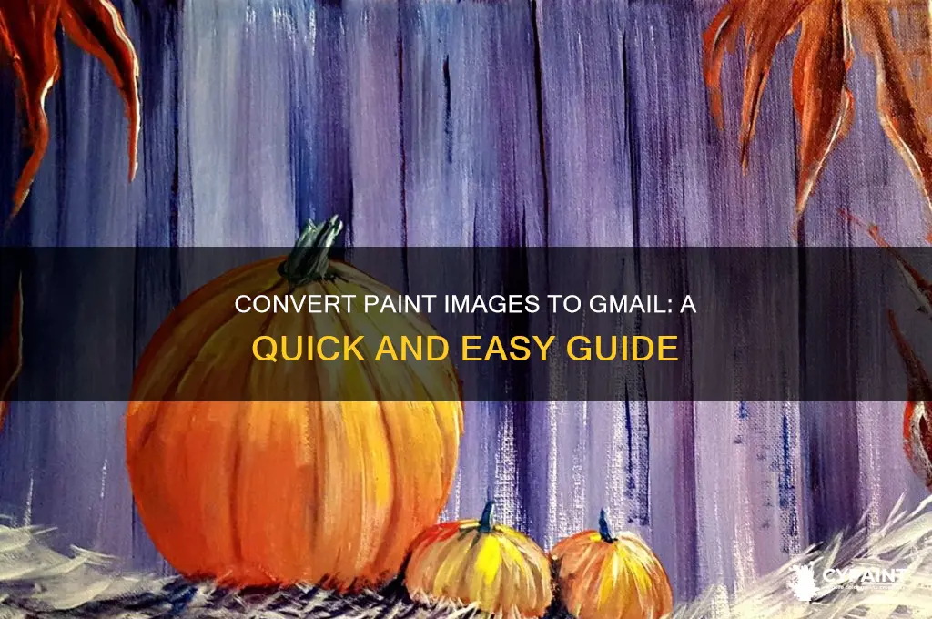 how to convert paint image to gmail