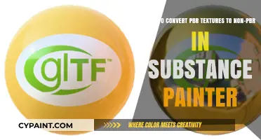 Converting PBR Textures to Non-PBR in Substance Painter: A Guide