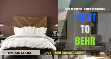 Switching Paint Brands: Converting Sherwin Williams to Behr Made Easy