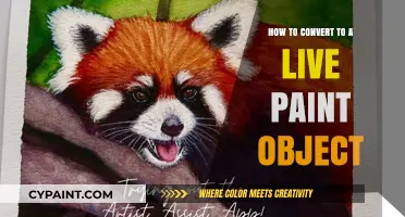 Mastering Adobe Illustrator: Effortlessly Convert Images to Live Paint Objects