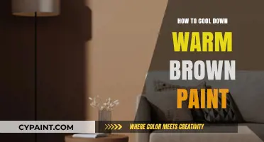 Cooling Warm Brown Paint: Simple Techniques for Perfect Color Balance