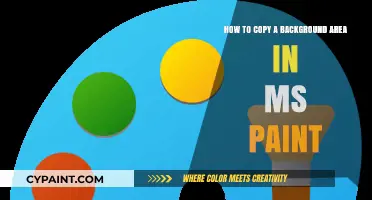 Copying Background Areas in MS Paint: A Step-by-Step Guide