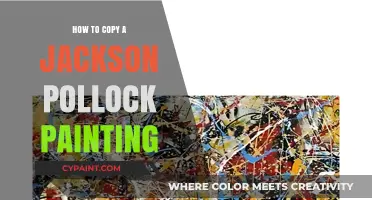 Mastering Abstract Expressionism: Recreating Jackson Pollock's Iconic Drip Technique