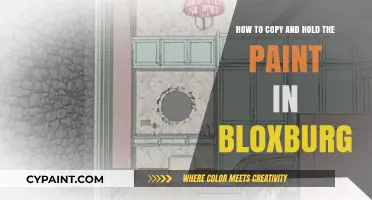 Copy and Hold Paint Like a Pro in Bloxburg